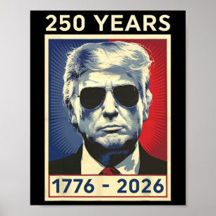 250 Jahre Amerika-Jubiläum 1776 2026 250 Jahre Poster
