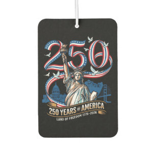 250 Jahre Amerika-Jubiläum 1776 2026 Autolufterfrischer