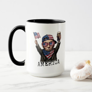 250 Jahre Amerika-Jubiläum 1776 Lincoln Abe Tasse