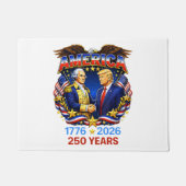 250 Jahre Amerika-Jubiläum 250. Fußmatte (Vorderseite)