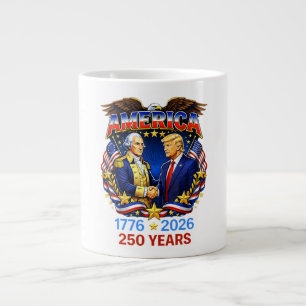 250 Jahre Amerika-Jubiläum 250. Jumbo-Tasse