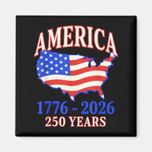 250 Jahre Amerika-Jubiläum 250. Unabhängigkeit25 Magnet