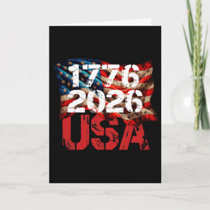 250 Jahre Amerika-Jubiläum 250. Unabhängigkeit D Karte