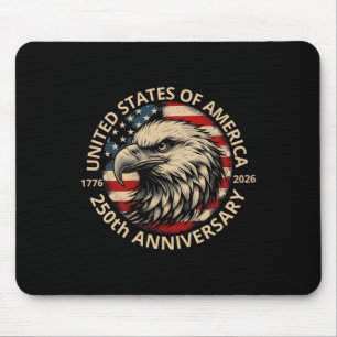 250 Jahre Amerika-Jubiläum 250. Unabhängigkeit D Mousepad