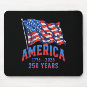 250 Jahre Amerika-Jubiläum 250. Unabhängigkeit D Mousepad
