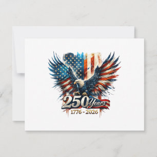 250 Jahre Amerika-Jubiläum 250. Unabhängigkeit D Save The Date