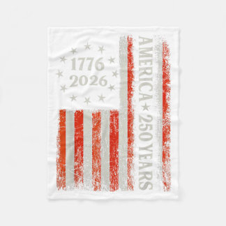250 Jahre Amerika-Jubiläum 250. Unabhängigkeit Fleecedecke