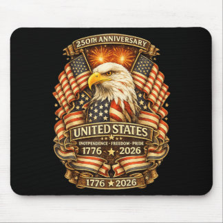 250 Jahre Amerika-Jubiläum 250. Unabhängigkeit Mousepad