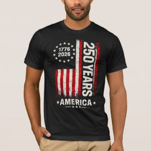 250 Jahre Amerika-Jubiläum 250. Unabhängigkeit T-Shirt