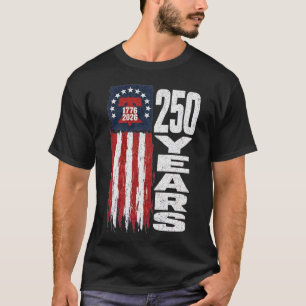 250 Jahre Amerika-Jubiläum 250. Unabhängigkeit T-Shirt