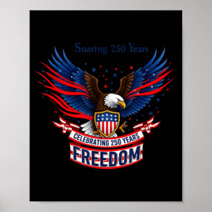 250 Jahre Amerika-Jubiläum USA 250. Geburtstag Poster