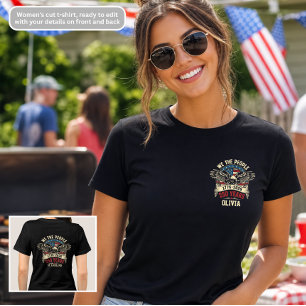 250 Jahre Amerika-Jubiläum Wir das Volk Frauen Tri-Blend Shirt