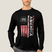 250 Jahre Amerika Männer Tri-Blend Shirt (Vorderseite)