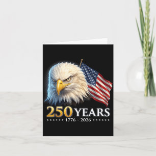 250 Jahre Amerikanisch 1776 2026 250. 4. Juli Karte