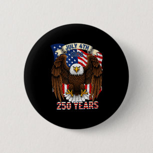 250 Jahre amerikanisch 1776 2026 250. Geburtstag U Button