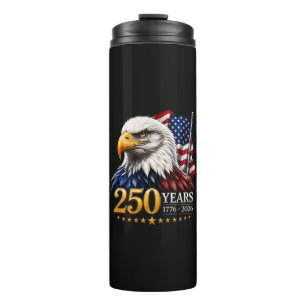 250 Jahre Amerikanisch 250. Jubiläum Patriotisch U Thermosbecher