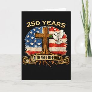 250 Jahre Amerikanisch 250. Jubiläum USA US-Flagge Karte