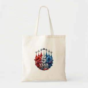 250 Jahre Amerikanisch 250. USA Patriotisch 4. Jul Tragetasche