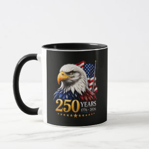 250 Jahre Amerikanische 250. Jubiläum Patriotisch Tasse