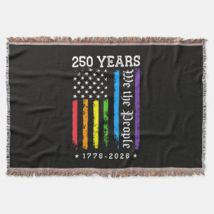 250 Jahre Amerikanische 250. Jubiläum US LGBT Pr Decke
