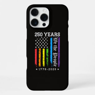 250 Jahre Amerikanische 250. Jubiläum US LGBT Pr iPhone 16 Pro Max Hülle
