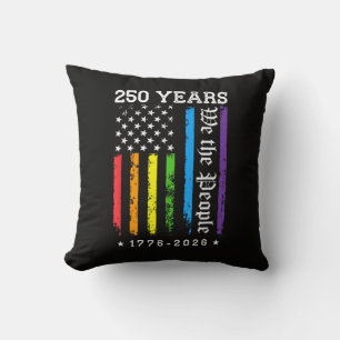 250 Jahre Amerikanische 250. Jubiläum US LGBT Pr Kissen