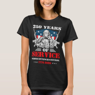 250 Jahre Amerikanische Flagge 4. Juli 2026 1776 M T-Shirt