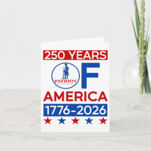250 Jahre Amerikanische Revolution Semiquincentenn Karte