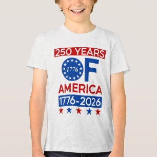 250 Jahre Amerikanische Revolution Semiquincentenn Tri-Blend Shirt