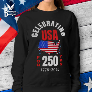 250 Jahre amerikanische Unabhängigkeit der USA fei Sweatshirt
