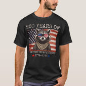 250 Jahre Amerikanische Unabhängigkeit - Funny Pat T-Shirt (Vorderseite)