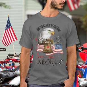 250 Jahre amerikanischer Adler und Freiheit Wir, d T-Shirt