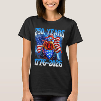 250 Jahre Amerikanisches 250-jähriges Jubiläum Usa T-Shirt