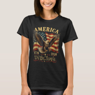 250 Jahre amerikanisches Jubiläum 1776-2026 USA-Fl T-Shirt