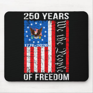 250 Jahre amerikanisches Jubiläum 250. USA-US-Flag Mousepad
