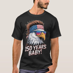 250 Jahre Baby Weißkopfseeadler USA T-Shirt