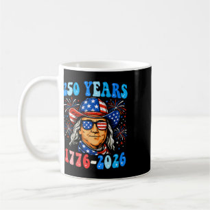 250 Jahre Ben Franklin 1776-2026 250. Jubiläum Kaffeetasse