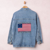 250 Jahre Betsy Ross Flagge feiern Jeansjacke (Hangar)