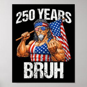 250 Jahre Bruh Onkel Sam Rock Schild 250. Jubiläum