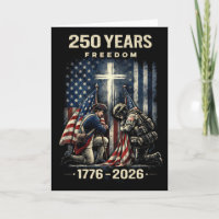 250 Jahre Christliches Kreuz Und USA-Flagge 1776 2