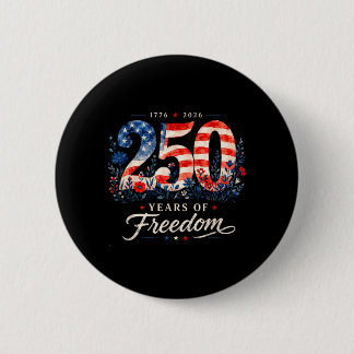 250 Jahre Dom 1776 Patriotische Blumen Frauen 4. Button