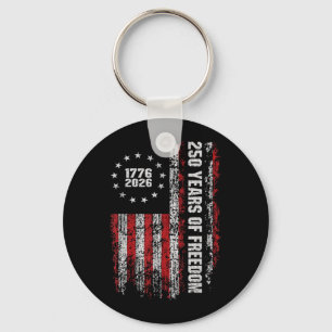 250 Jahre dom Amerika 1776 2026 Flagge Schlüsselanhänger