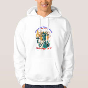 250 JAHRE FEIERLICHKEIT IN AMERIKA - DAS SPIRIT VO HOODIE