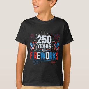 250 Jahre Feuerwerk 1776-2026 Semiquincentennia T-Shirt