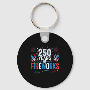 250 Jahre Feuerwerk 1776-2026 Semiquincentennial Schlüsselanhänger