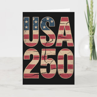 250 Jahre Freiheit Amerikanisch 1776–2026 Patrioti Karte