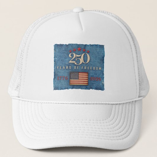 250 Jahre Freiheit - Kappe (Vorderseite)
