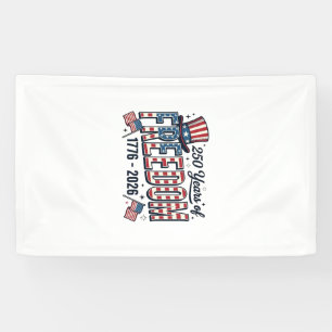 250 Jahre Freiheit Patriotic Jubiläums-Shirt_1 Banner