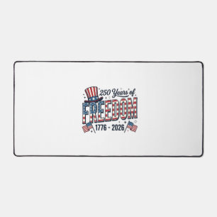 250 Jahre Freiheit Patriotic Jubiläums-Shirt_1 Schreibtischunterlage