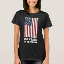 250 Jahre Freiheit USA-Flagge Vintage-Patriotisch